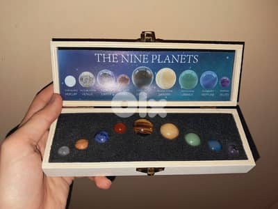 هدية مجموعة علبة مميزة من الأحجار الكريمة المتنوعة