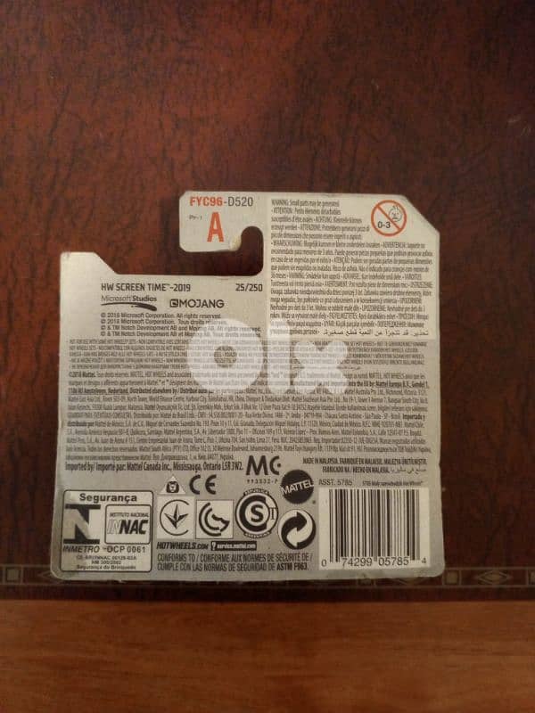 New hot wheels Minecraft (special edition) 1