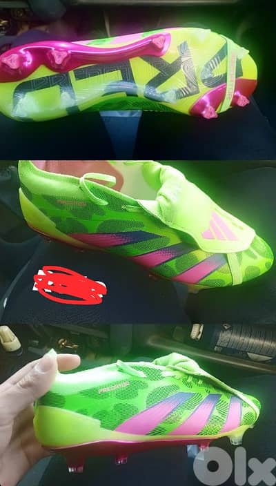 Adidas Predator FG Football Boots – Size (44) – Like New used once