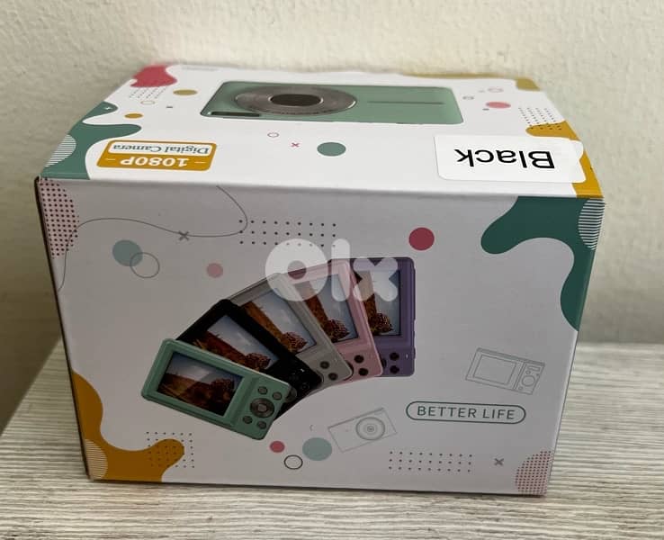 Brand New 44MP Vintage Digital Camera Bundle – Full Set Included 2