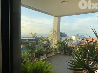 Panoramic apartment for sale Beit mery شقة للبيع بيت مري منظر رائع