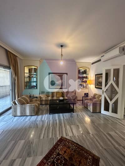 Furnished 180m2 apartment 4rent-Prime Location- in Gemayze - الجميزة