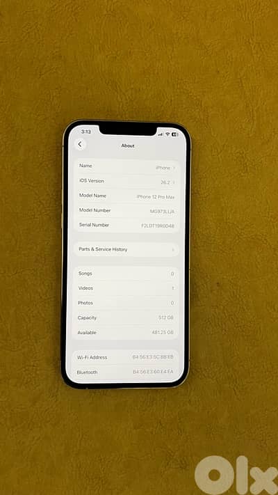 IPhone 12 Promax 512gb