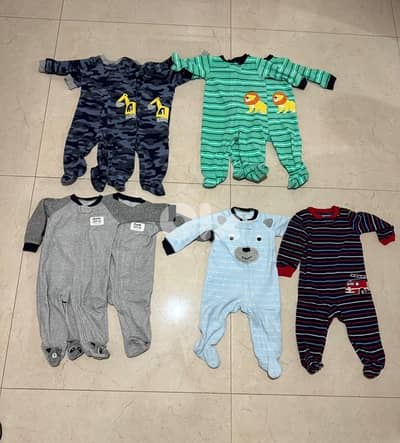 Fleece Clothes 9-12 M