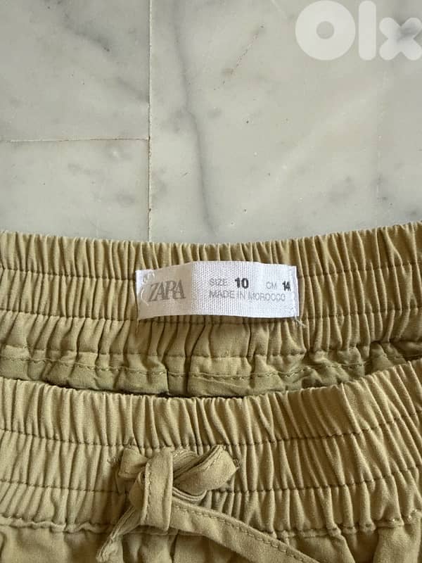 Zara Green Pants – Size 10 2