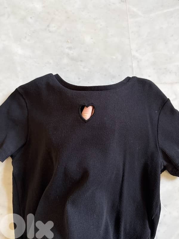 kotton kids black T-shirt 13-14 Y 1