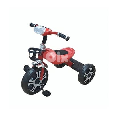 Tricycle for 2 Riders with Flash Light - دراجة ثلاثية العجلات لشخصين