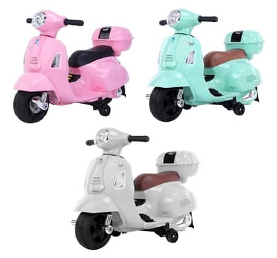 Kids Electric Motorbike Vespa Model - دراجة نارية كهربائية للأطفال