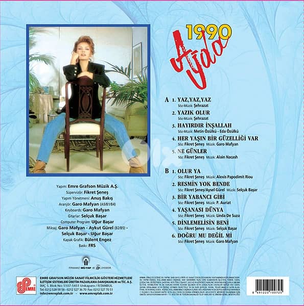 Ajda 1990 ( L P ) 1