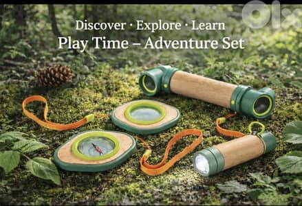 PLAY TIVE flashlight + compass &magnifying glass Explorer Pericscope