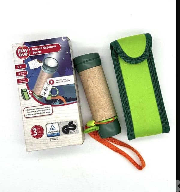 PLAY TIVE flashlight + compass &magnifying glass Explorer Pericscope 5