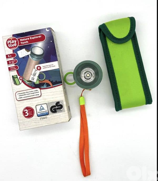 PLAY TIVE flashlight + compass &magnifying glass Explorer Pericscope 6