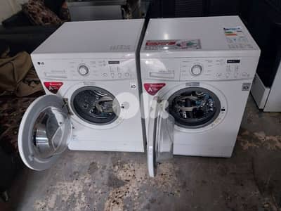 غسالات LG anfertr  مستعمل شهر جديد 7 KG