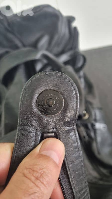 A rare real leather bag bargain price 9