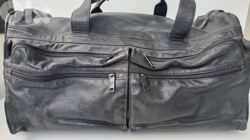 A rare real leather bag bargain price 18