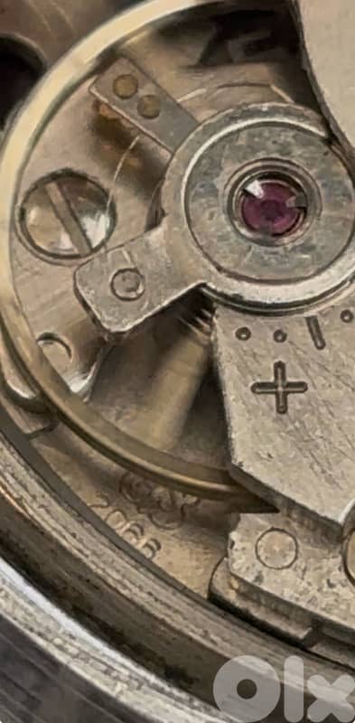Vintage Omax Crystal Automatic - Swiss 25 Jewel - Arabic Day/Date 5