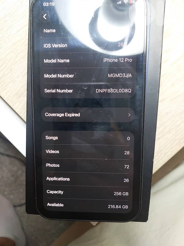 12 pro max 256 used like new 3