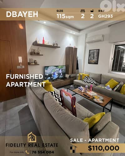 Apartment for sale in Dbayeh GH293 شقة  للبيع في ضبية