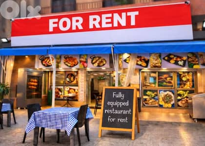 Fully equipped and operational restaurant for rent in Dora