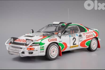 Toyota Celica Turbo 4WD (Rally Safari '93) diecast car model 1;18