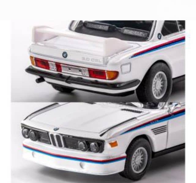 BMW 3.0 CSL 1975 diecast car model 1;64 3