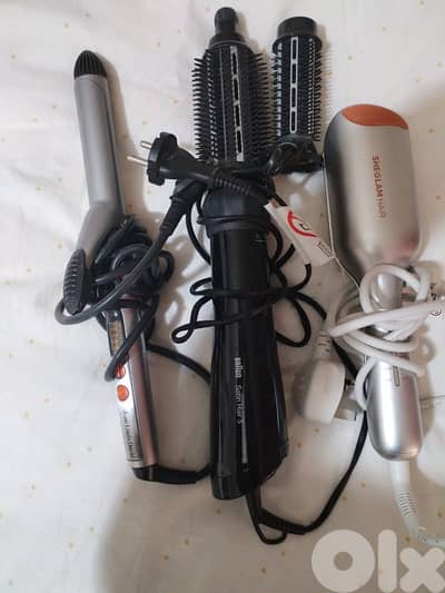 Hair styling equipments