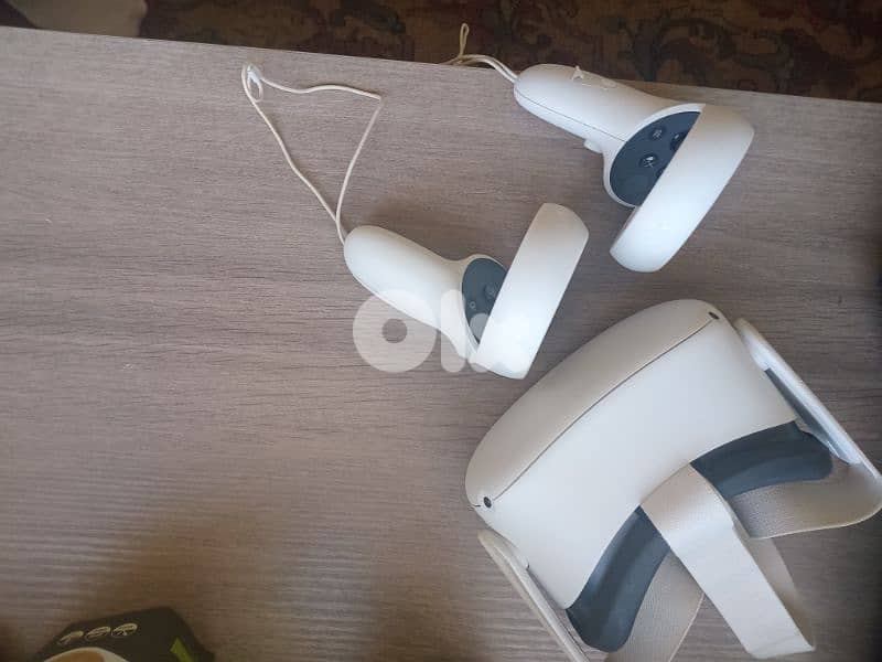 Virtual reality Meta Quest 2 headset. 3