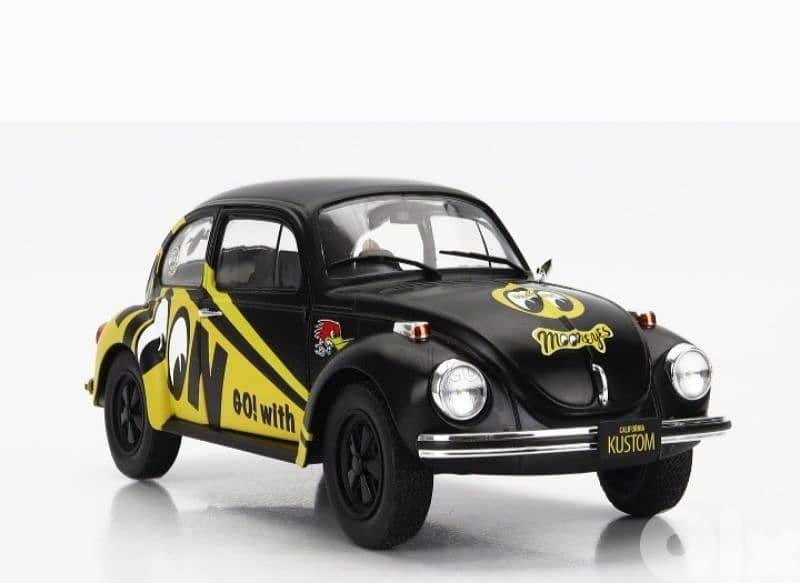 VW Beetle 1974 (MOON) diecast car model 1;18 3