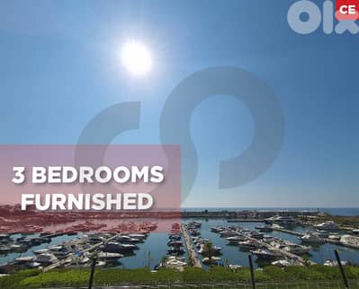 Waterfront City / 3 Bedrooms / Furnished/ Dbaye /ضبيه REF#CE131919