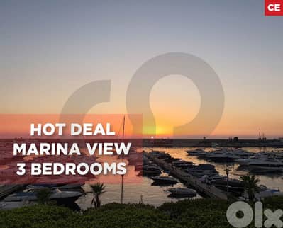 Marina View / 3 Bedrooms /WATERFRONT CITY وترفرنت سيتي REF#CE131916