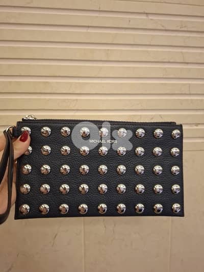 New MK  genuine leather wallet clutch -Original