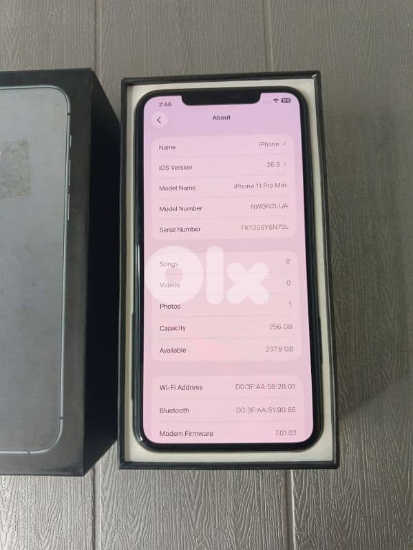 iphone 11 Pro Max 256gb 5