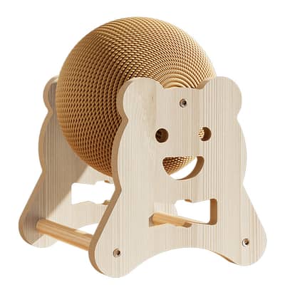 Cat Scratcher Ball Toy