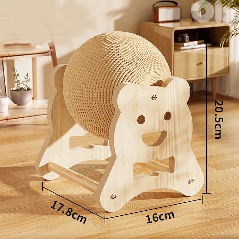 Cat Scratcher Ball Toy 2