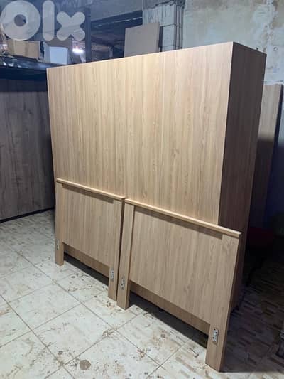 خزانة 4 درف مع تختين جديدة من المعمل بافضل الاسعار