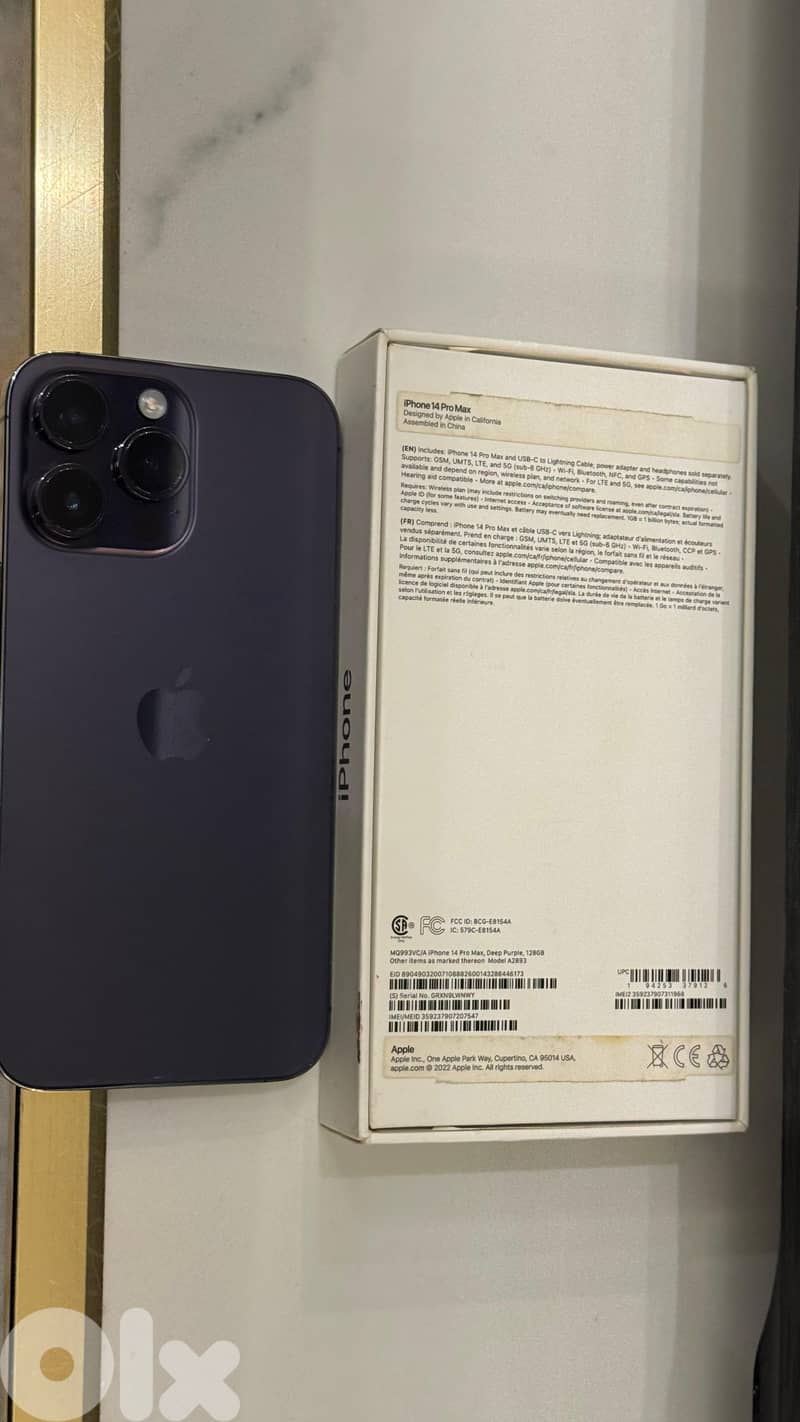 iphone 14 pro max 128gb like unused 4