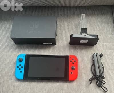 Nintendo Switch Console Bundle + Dock + Joy-Con Charger & Extras!