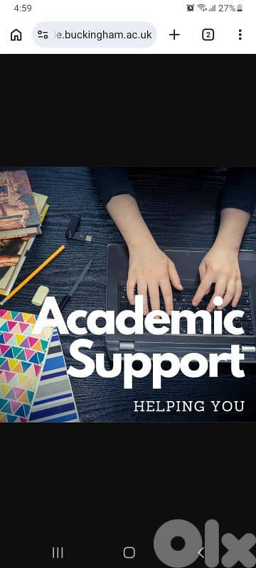 I work: Academic Supporter باحث عن عمل