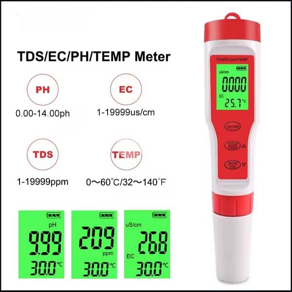 PH meter/ Tds/ Ec / Salinity/ SG/ ORP 1
