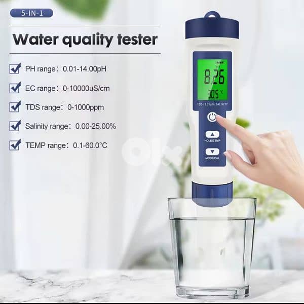 PH meter/ Tds/ Ec / Salinity/ SG/ ORP 2