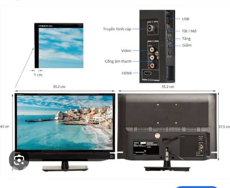 TV Toshiba LED 32p2300 32" 1