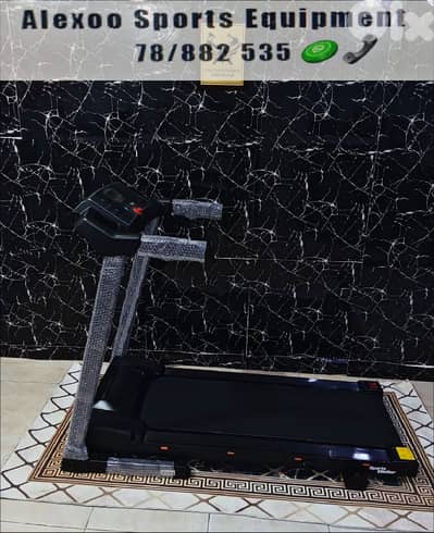 Treadmill 2.0HP motor power, Model Sports Master, max weight 120KG