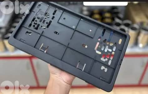 كادر نمرة سيارة مربع وطويل (توصيل مجاني ضمن بيروت)