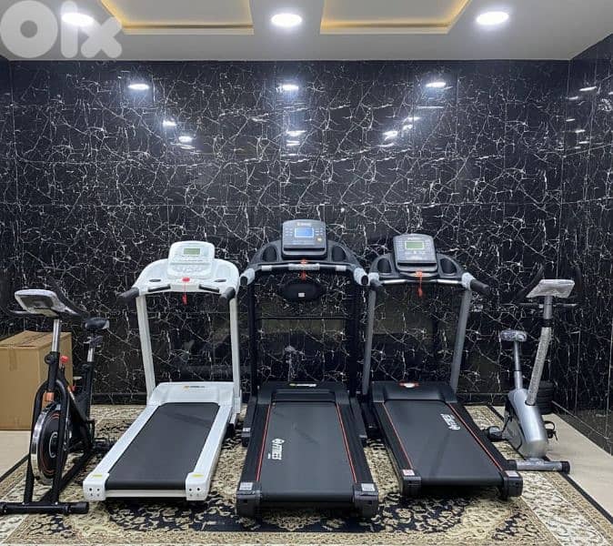 a story of sports machines , different sizes and conditions 1
