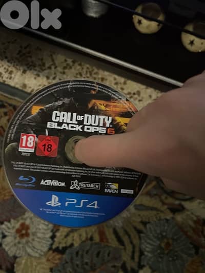PLAYSTATION 4 CALL PF DUTY BLACK OPS 6