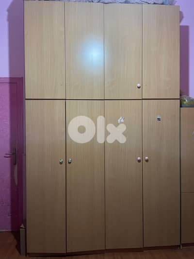 Big capacity double closet