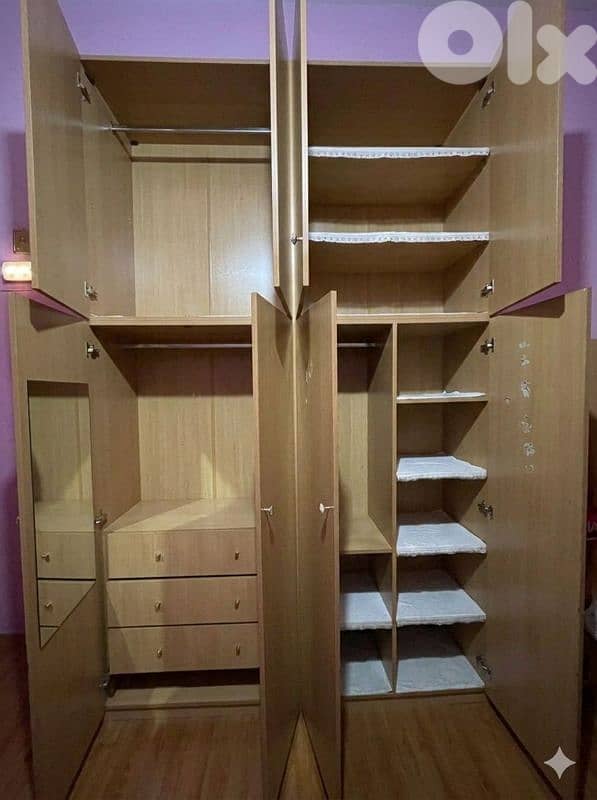 Big capacity double closet 1