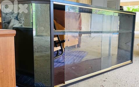 درسوار سفرة المنيوم وزجاج استعمال بسيط