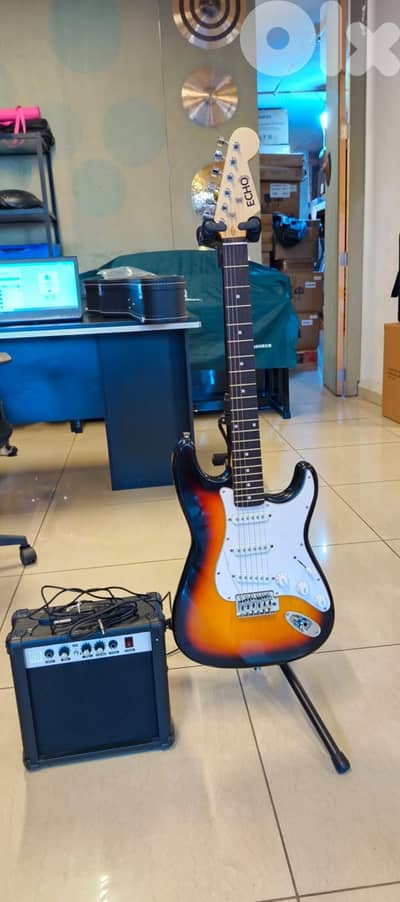 Electric guitar Echo