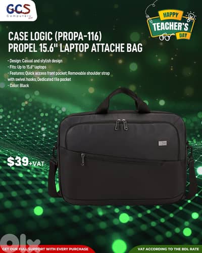 Case Logic (PROPA-116) Propel 15.6" Laptop Attache Bag